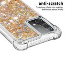 RMPACK Samsung Galaxy A52 5G Szilikon Tok TPU Csillámló Shining TPU Arany