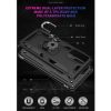 RMPACK Samsung Galaxy A52 5G Armor Tok Ütésálló 2in1 PC TPU Series Gyűrűs - Kitámasztható Fekete