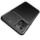 RMPACK Samsung Galaxy A72 5G Tok Szilikon TPU NEW Carbon Fiber - Karbon Minta Fekete