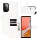 RMPACK Samsung Galaxy A72 5G Notesz Tok Business Series Kitámasztható Bankkártyatartóval Fehér