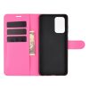 RMPACK Samsung Galaxy A72 5G Notesz Tok Business Series Kitámasztható Bankkártyatartóval Pink