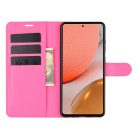 RMPACK Samsung Galaxy A72 5G Notesz Tok Business Series Kitámasztható Bankkártyatartóval Pink