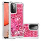 RMPACK Samsung Galaxy A72 5G Szilikon Tok TPU Csillámló Shining TPU Pink