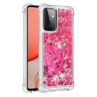 RMPACK Samsung Galaxy A72 5G Szilikon Tok TPU Csillámló Shining TPU Pink