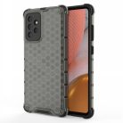 RMPACK Samsung Galaxy A72 5G Ütésállókivitel Szilikon Tok Honeycomb Shock-Proof TPU Fekete