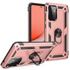 RMPACK Samsung Galaxy A72 5G Armor Tok Ütésálló 2in1 PC TPU Series Gyűrűs - Kitámasztható Rózsaarany