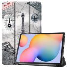 RMPACK Samsung Galaxy TAB S6 Lite 10.4 Notesz Tok Kitámasztható Mintás Colorful Series A01