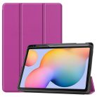 RMPACK Samsung Galaxy TAB S6 Lite 10.4 Tok Smart Series Ceruza tartóval - Készülék ébresztési funkcióval Lila