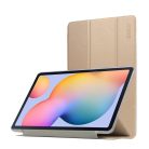 RMPACK Samsung Galaxy TAB S6 Lite 10.4 Notesz Tok ENAKY Silk Series SMART Funkcióval - Extra Slim Arany