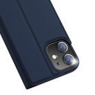 RMPACK Apple iPhone 12 / iPhone 12 Pro 6.1' Tok Dux Ducis Skin Pro Series Notesz Kártyatartóval Premium Sötétkék