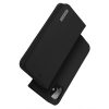 RMPACK Apple iPhone 12 / iPhone 12 Pro 6.1' Bőrtok Notesz Dux Ducis Wish Series Premium Fekete