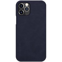   RMPACK Apple iPhone 12 / iPhone 12 Pro 6.1' Nillkin Tok Qin Series Bőrmintázattal Kék