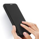 RMPACK Apple iPhone 12 / iPhone 12 Pro 6.1' Notesz Tok DUX Ducis Kitámasztható Mágneses Skin X Fekete