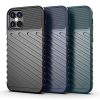 RMPACK Apple iPhone 12 / iPhone 12 Pro 6.1' Szilikon Tok Twill Ütésálló Thunder Series Kivitel Fekete