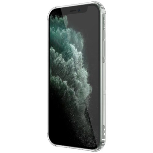 RMPACK Apple iPhone 12 / iPhone 12 Pro 6.1' Nillkin Szilikon Tok Nature Anti-Drop Ütésállóvkivitel Áttetsző