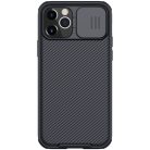 RMPACK Apple iPhone 12 / iPhone 12 Pro 6.1' Nillkin Camshield Tok Kamera lencsevédővel Textured Series Fekete