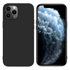   RMPACK Apple iPhone 12 / iPhone 12 Pro 6.1' Tok Nillkin Synthetic Fiber Fekete