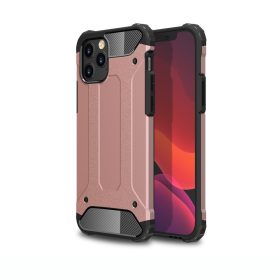   RMPACK Apple iPhone 12 / iPhone 12 Pro 6.1' Ütésálló Armor Tok Guard Series 2in1 Rózsaarany