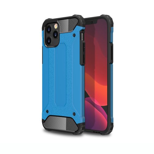 RMPACK Apple iPhone 12 / iPhone 12 Pro 6.1' Ütésálló Armor Tok Guard Series 2in1 Világoskék