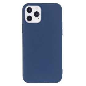   RMPACK Apple iPhone 12 / iPhone 12 Pro 6.1' Szilikon Tok Pure Matt Sötétkék