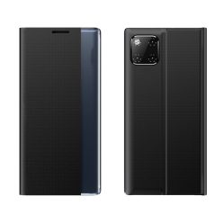   RMPACK Apple iPhone 12 / iPhone 12 Pro 6.1' New View Window Notesz Tok Fekete