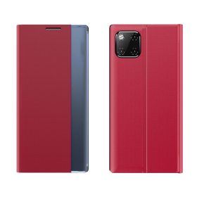   RMPACK Apple iPhone 12 / iPhone 12 Pro 6.1' New View Window Notesz Tok Piros