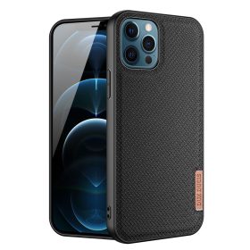   RMPACK Apple iPhone 12 / iPhone 12 Pro 6.1' Dux Ducis Szilikon Tok TPU Fino Series Fekete