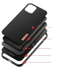 RMPACK Apple iPhone 12 / iPhone 12 Pro 6.1' Dux Ducis Szilikon Tok TPU Fino Series Fekete