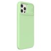 RMPACK Apple iPhone 12 / iPhone 12 Pro 6.1' Liquid Tok 3in1 Nillkin Shock - Series Kamera lencsevédővel Zöld