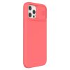 RMPACK Apple iPhone 12 / iPhone 12 Pro 6.1' Liquid Tok 3in1 Nillkin Shock - Series Kamera lencsevédővel Piros
