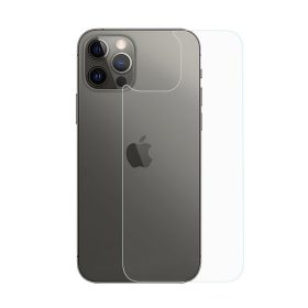   RMPACK Apple iPhone 12 / iPhone 12 Pro 6.1' Hátlapi Üvegfólia Tempered Glass 2.5D 9H