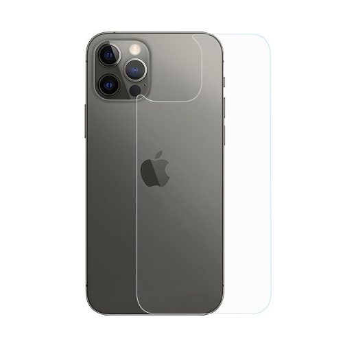 RMPACK Apple iPhone 12 / iPhone 12 Pro 6.1' Hátlapi Üvegfólia Tempered Glass 2.5D 9H
