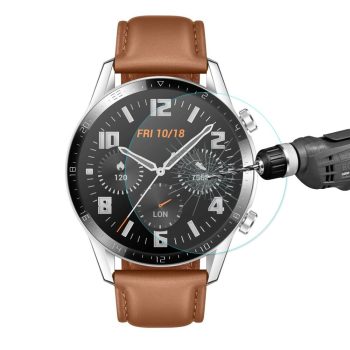 Huawei Watch GT2 46mm Képernyővédő Üveg HAT-Prince Tempered Glass Üvegfólia   Huawei Watch GT2 46mm Képernyővédő Üveg HAT-Prince Tempered Glass Üvegfólia