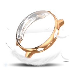   Samsung Watch Active 2 40mm Védőkeret Fényes TPU Rózsaarany