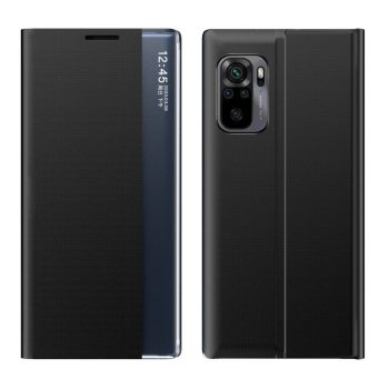 RMPACK Xiaomi Redmi Note 10 Notesz Tok Prémium View Window Ablakos Fekete   RMPACK Xiaomi Redmi Note 10 Notesz Tok Prémium View Window Ablakos Fekete