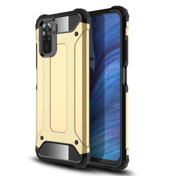 RMPACK Xiaomi Redmi Note 10 Ütésálló Armor Tok Guard Series 2in1 Arany   RMPACK Xiaomi Redmi Note 10 Ütésálló Armor Tok Guard Series 2in1 Arany