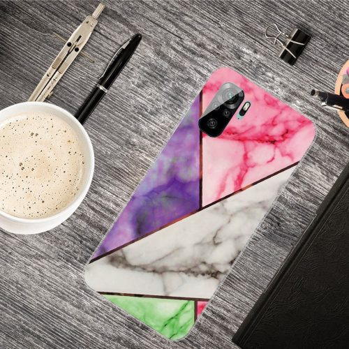 RMPACK Xiaomi Redmi Note 10 Szilikon Tok Mintás Marble Style A01