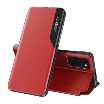 RMPACK Xiaomi Redmi Note 10 Notesz Tok Ablakos View Window Series Kitámasztható Piros   RMPACK Xiaomi Redmi Note 10 Notesz Tok Ablakos View Window Series Kitámasztható Piros