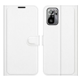   RMPACK Xiaomi Redmi Note 10 Notesz Tok Business Series V2 Kitámasztható Bankkártyatartóval Fehér