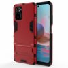 RMPACK Xiaomi Redmi Note 10 Tok 2in1 Ütésálló - Kitámasztható TPU Hybrid Piros