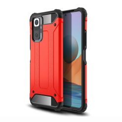   RMPACK Xiaomi Redmi Note 10 Pro Ütésálló Armor Tok Guard Series 2in1 Piros