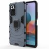 RMPACK Xiaomi Redmi Note 10 Pro Védőtok Ring Guard Gyűrűs 2in1 Tok Ütésálló - Kitámasztható TPU Hybrid Kék
