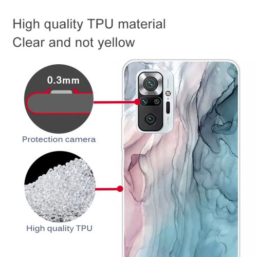 RMPACK Xiaomi Redmi Note 10 Pro Tok Szilikon Tok Mintás Marble Style A03