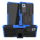 RMPACK Xiaomi Redmi Note 10 Pro Ütésálló Tok Kitámasztható 2in1 Hybrid Kék