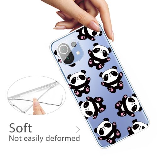 RMPACK Xiaomi Mi 11 Lite 4G/5G Szilikon Tok Mintás Colorful Style A04