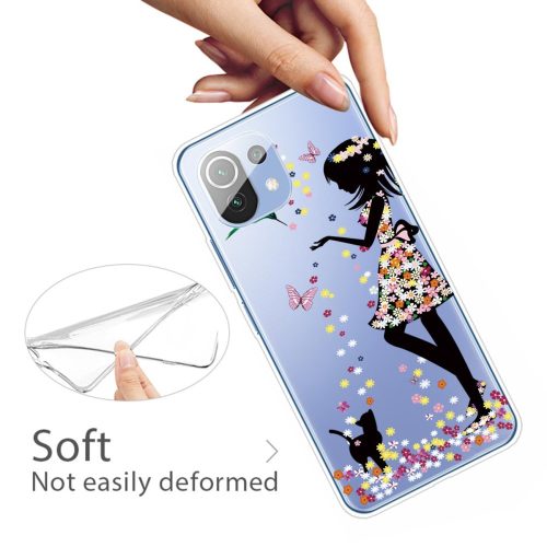 RMPACK Xiaomi Mi 11 Lite 4G/5G Szilikon Tok Mintás Colorful Style A05