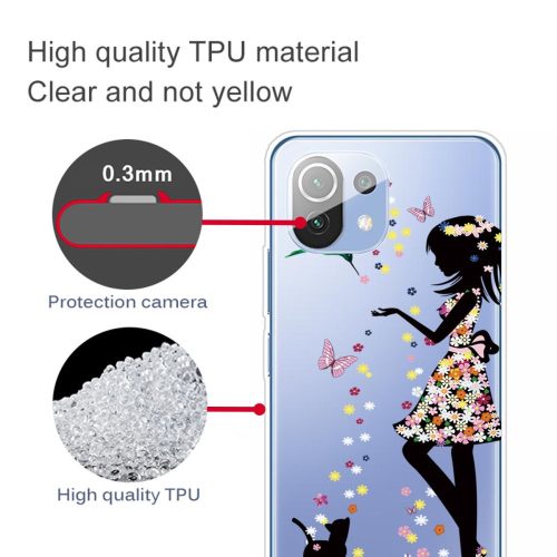 RMPACK Xiaomi Mi 11 Lite 4G/5G Szilikon Tok Mintás Colorful Style A05