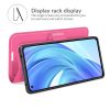RMPACK Xiaomi Mi 11 Lite 4G/5G Notesz Tok Business Series V2 Kitámasztható Bankkártyatartóval Pink