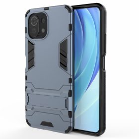   RMPACK Xiaomi Mi 11 Lite 4G/5G Tok 2in1 Ütésálló - Kitámasztható TPU Hybrid Kék
