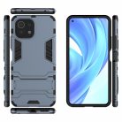 RMPACK Xiaomi Mi 11 Lite 4G/5G Tok 2in1 Ütésálló - Kitámasztható TPU Hybrid Kék